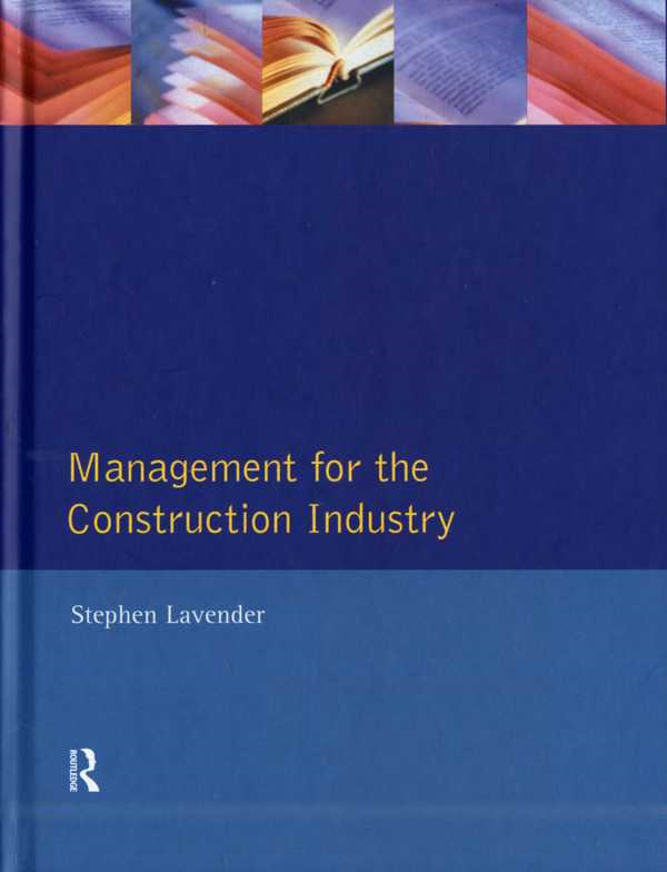 Management for the construction industry